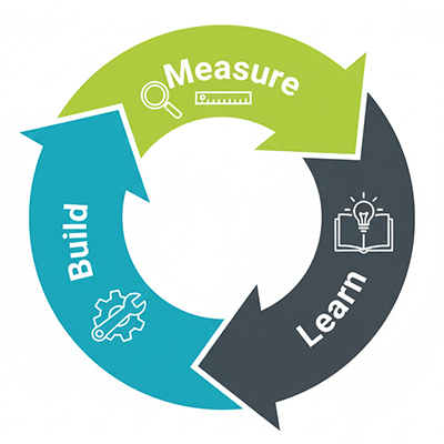 Build Measure Learn Diagram